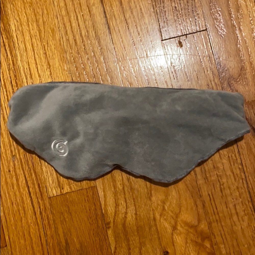 Gravity weighted sleep mask